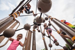 Playground at LaSalle II Magnet School in Chicago, IL